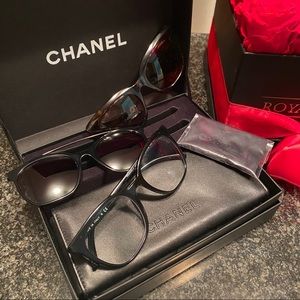 Auth CHANEL glasses